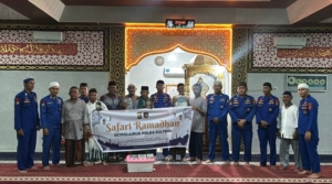 Ditpolairud Polda Sulteng Gelar Safari Ramadan di Masjid Jami Pantoloan, Pererat Silaturahmi dan Sampaikan Pesan Kamtibmas