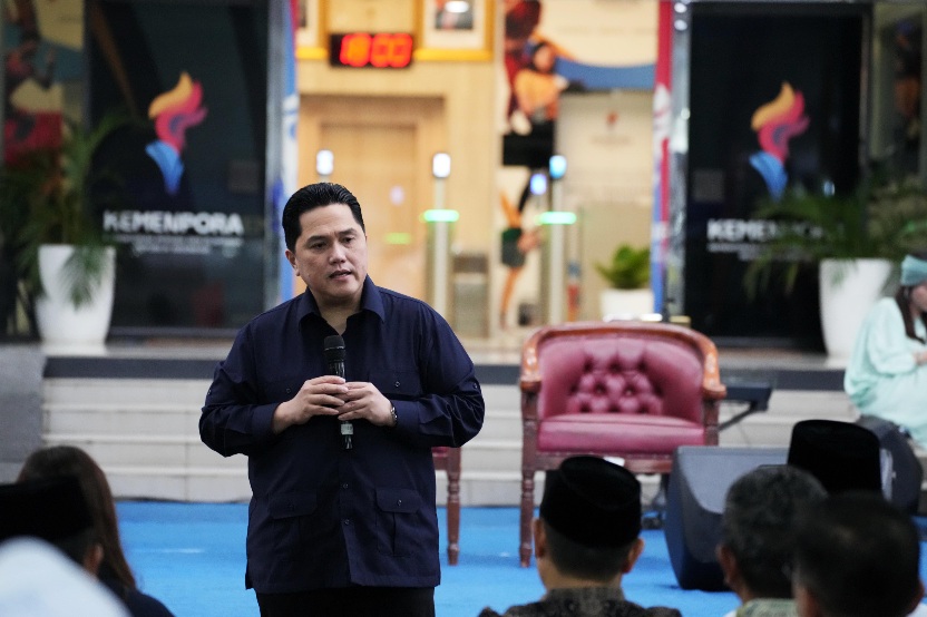 Menpora Erick Thohir yang mengecam keras terduga pelaku karena menyalahgunakan kewenangannya untuk menodai harkat dan martaba