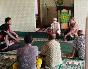 Patko Presisi Gorontalo Sholat Jumat, Ajak Warga Jaga Kerukunan