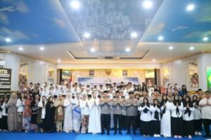 Wujudkan Kepedulian di Bulan Suci Ramadan, Polda Sulut Gelar Buka Puasa Bersama dan Santuni 100 Anak Yatim