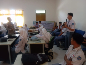 Satbinmas Polres Aceh Barat Sosialisasikan Penerimaan Polri TA 2026 di SMA Negeri 2 Meulaboh