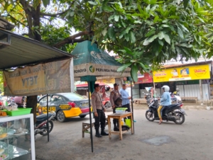 Polsek Mojoroto Kediri Gelar Patroli Harkamtibmas di Sejumlah Titik Rawan