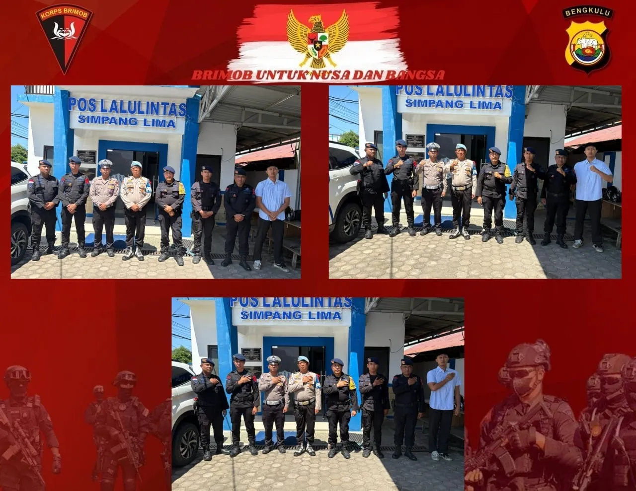 Propam Cek Disiplin Personel Ops Nala Bengkulu
