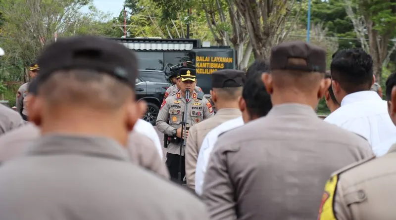 Soliditas Diperkuat, Polres Donggala Halal Bihalal
