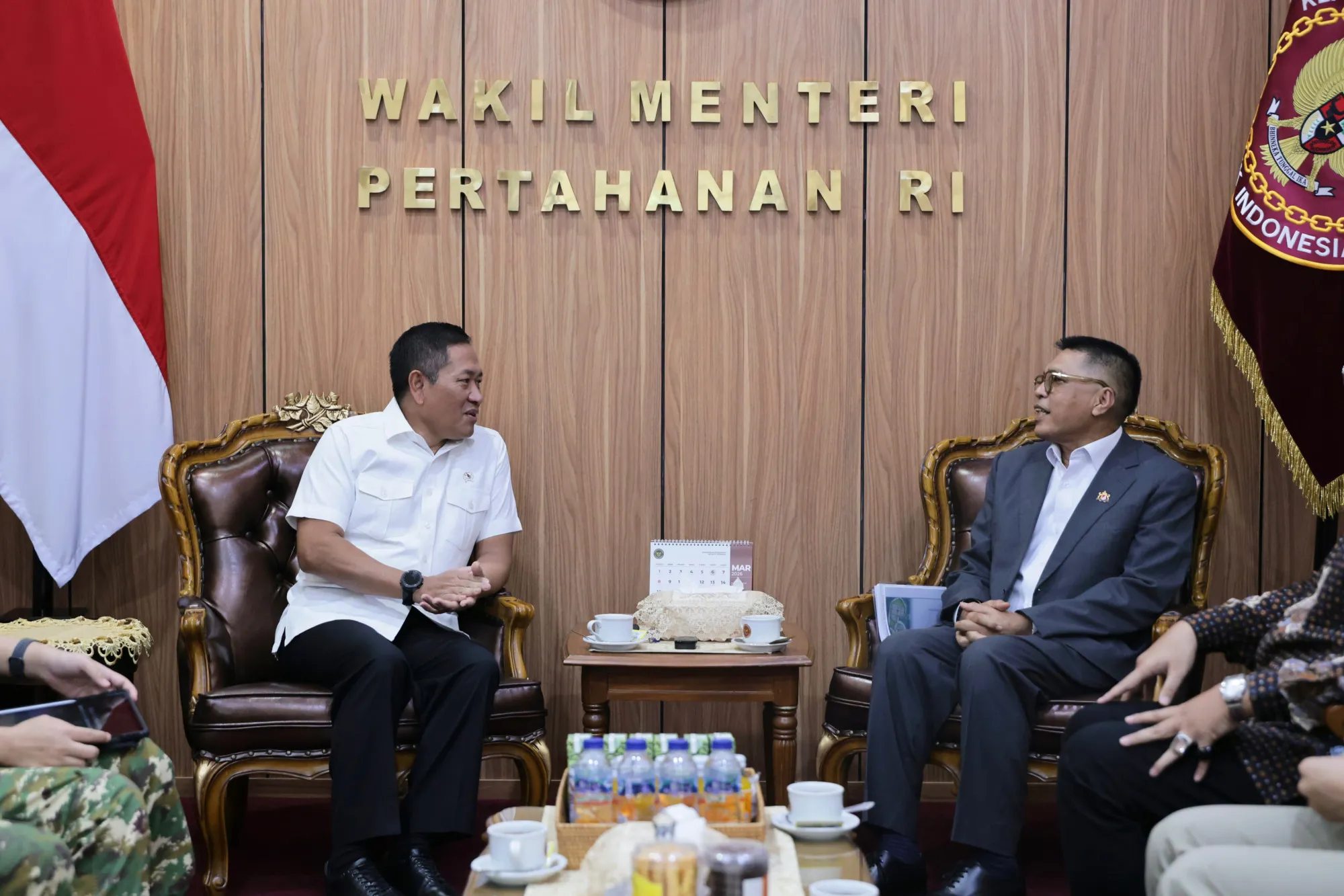 Wamenhan Terima Wakil Ketua Kadin Indonesia Korwil Sumatra II, Bahas Perkembangan Kawasan Industri