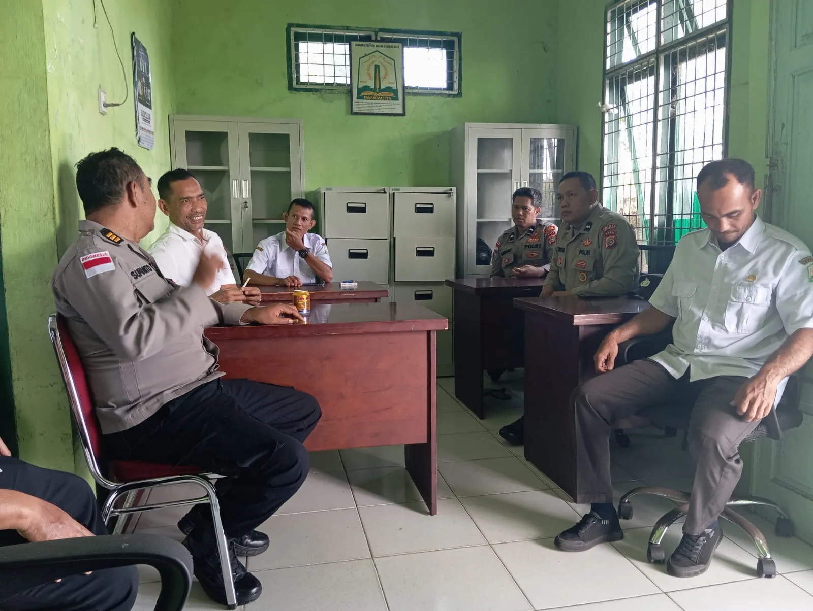 Karhutla Dicegah, Sat Binmas Sambangi KPH Krueng Woyla Aceh Barat