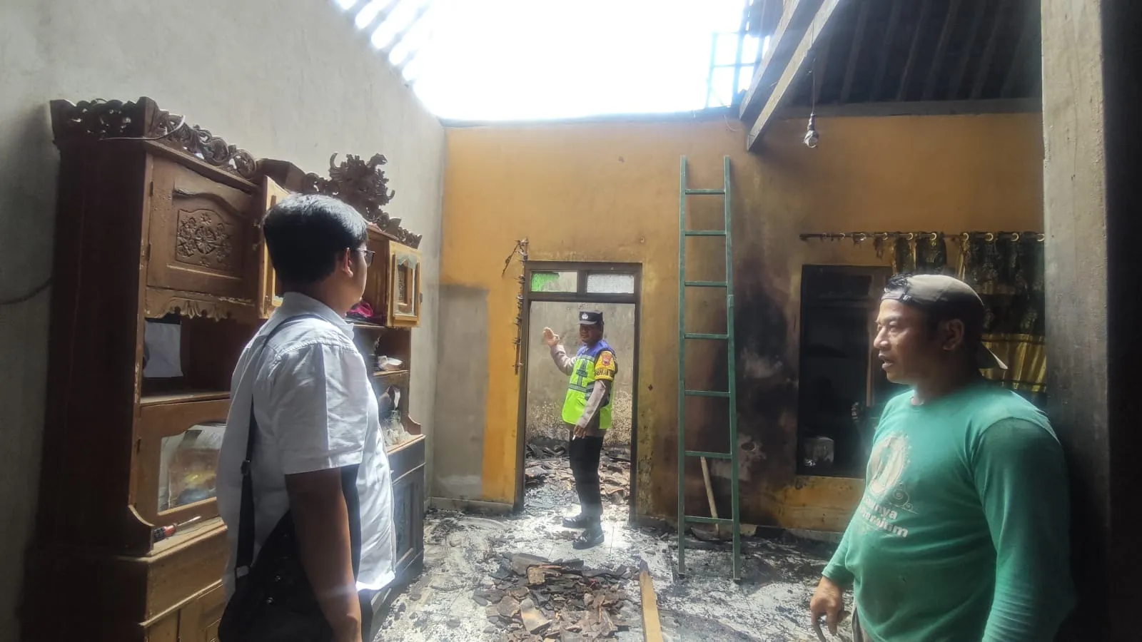Kebakaran Rumah Walji di Boyolali, Kerugian Capai Rp25 Juta