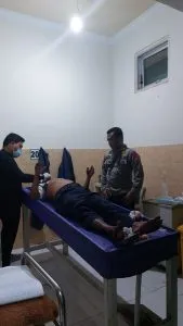 Kecelakaan di GORR Gorontalo, Korban Cepat Ditolong Brimob