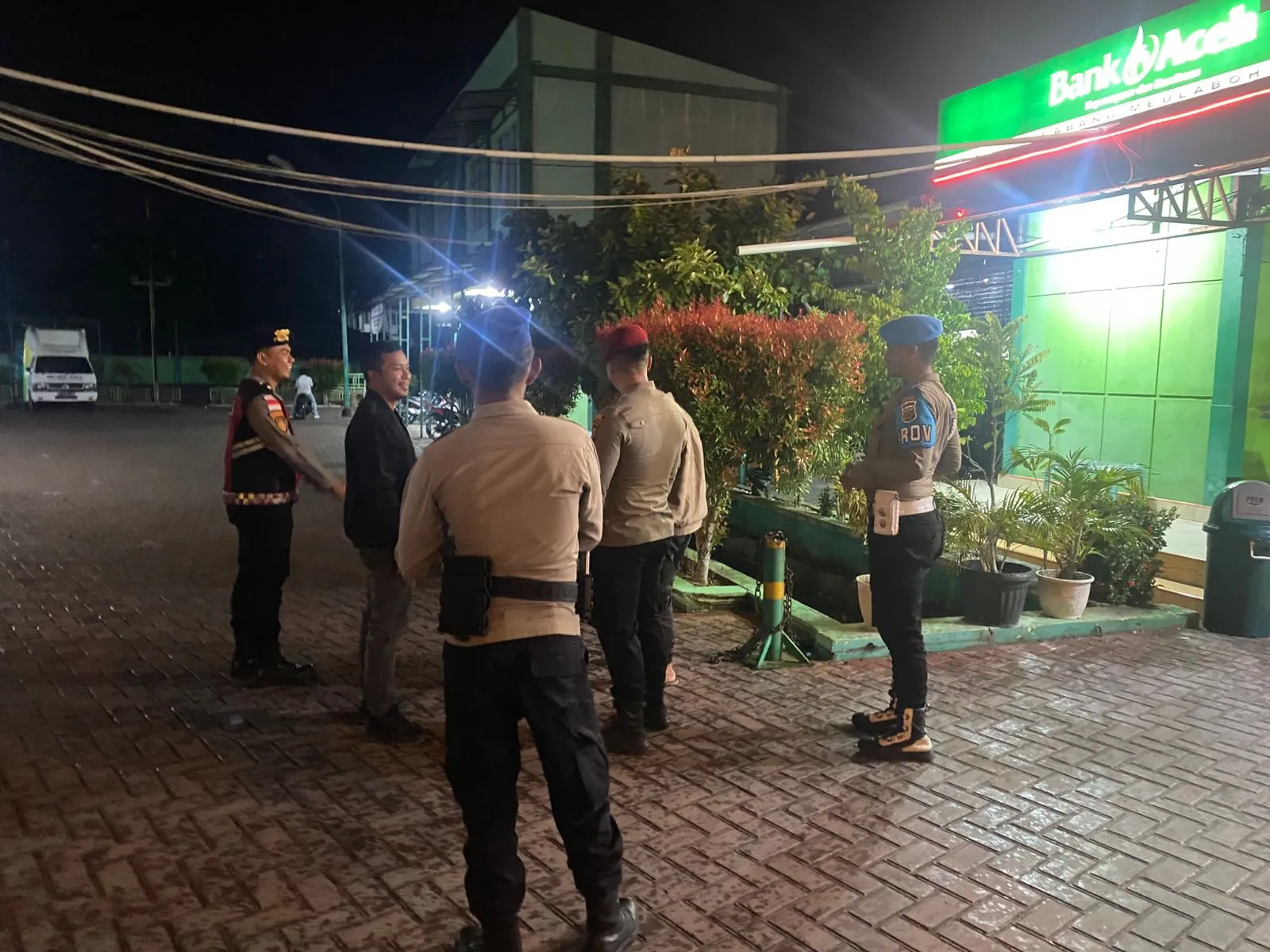 Patroli Cipta Kondisi Aceh Barat Jaga Stabilitas Harkamtibmas