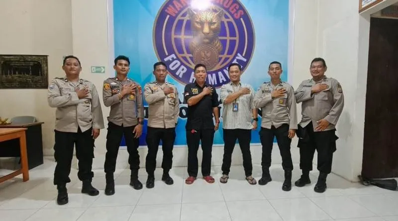 Sinergi Sat Binmas dan BNN Touna Perkuat Perang Lawan Narkoba