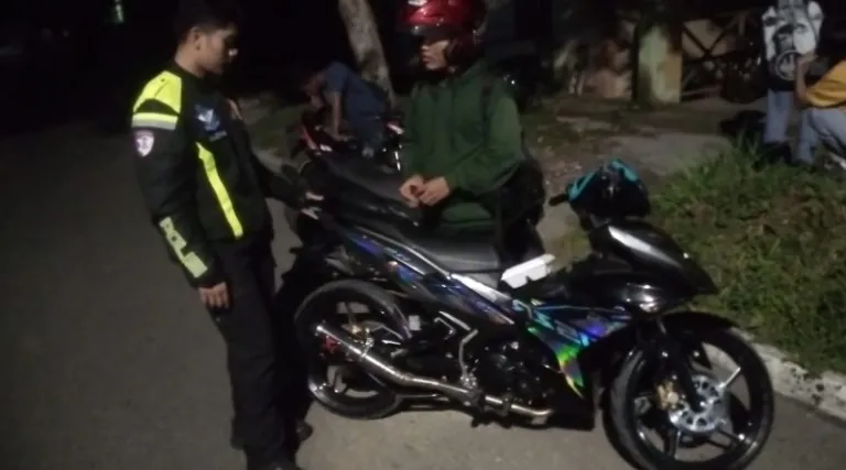 Patroli Blue Light Sasar Protokol Salakan, Tekan Laka Lantas