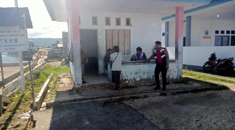 Patroli Presisi Intensif, Keamanan Pusat Ekonomi Salakan Terjamin